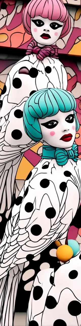 Free printable bird women hybrids bookmark